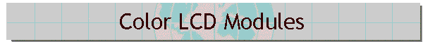 Color LCD Modules